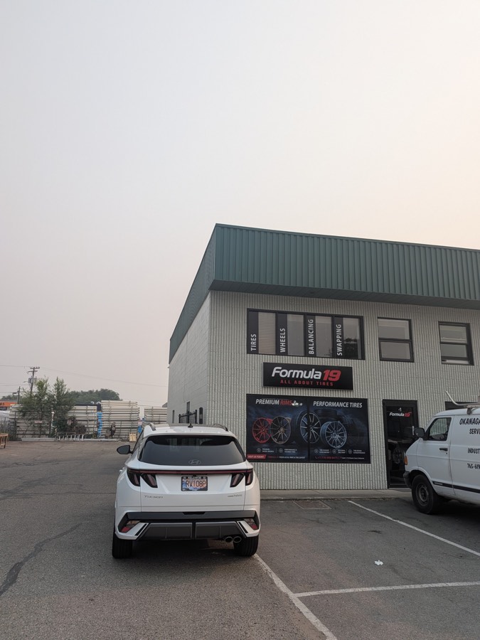Easy parking out front